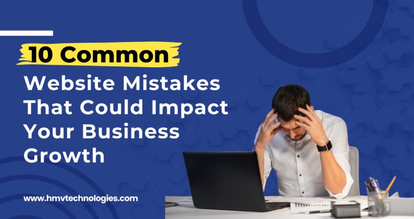 10 common website mistakes